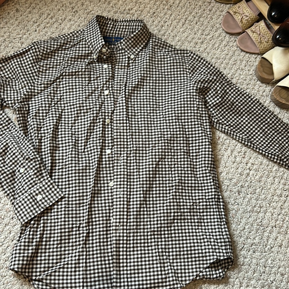 Ralph Lauren Polo Gingham Long Sleeve